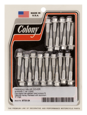 Colony Valve Cover Screw Sets for Panhead Big Twin – Hardware