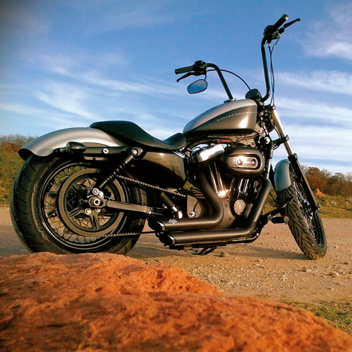 Burly Narrow Ape Hangers for One Inch Diameter Risers – Handlebar