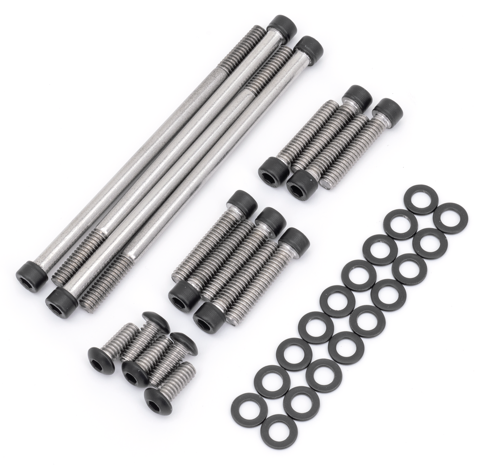 Screws4Bikes Black Stainless Steel Primary Cover Screws – Primary & Clutch