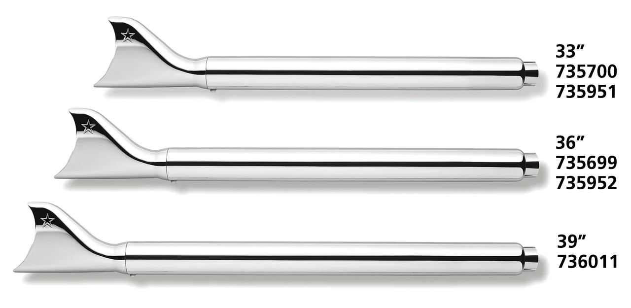 Freedom Performance Exhaust Blue Proof Sharktail Slip-Ons