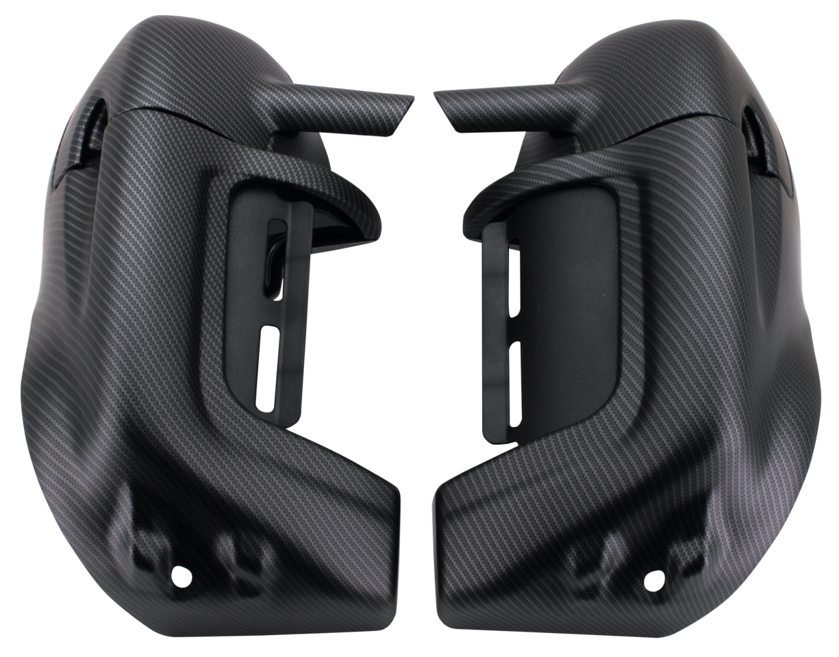 Zodiac Carbon Look Fairing Lowers with Glove Boxes – Windshield