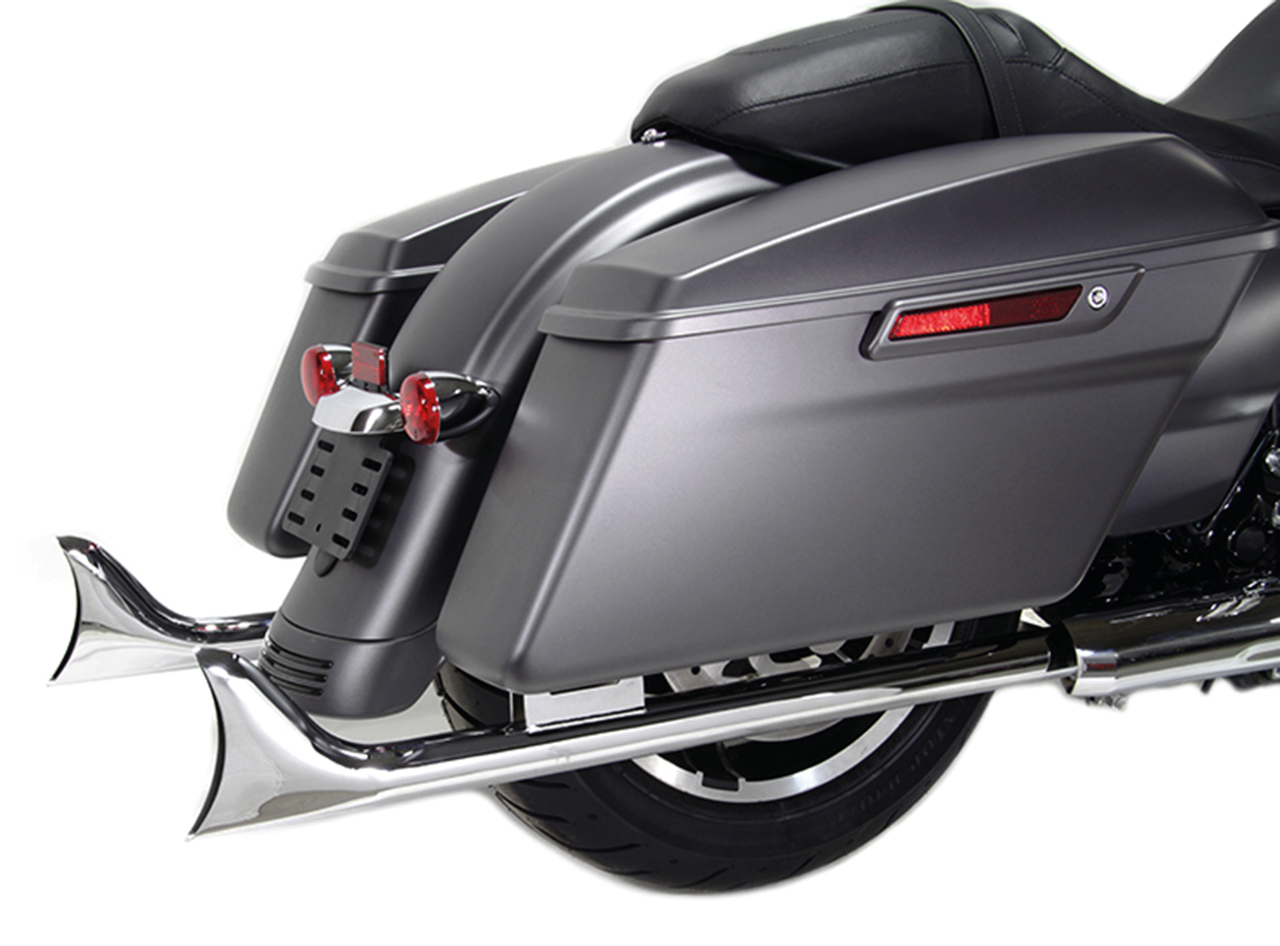 V-Twin Wyatt-Gatling Fishtail Drag Mufflers – Exhaust