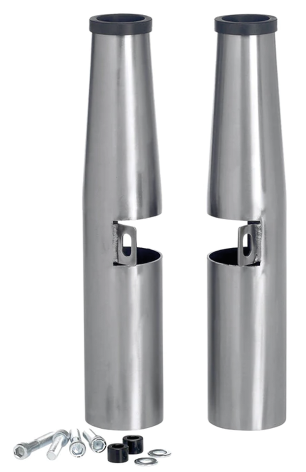Lowbrow Customs Front Fork Shrouds for 39MM Forks
