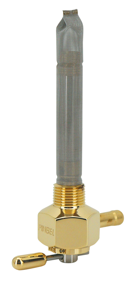 Pingel Old Skool Style Brass Petcocks – Gas- & Oil Tank