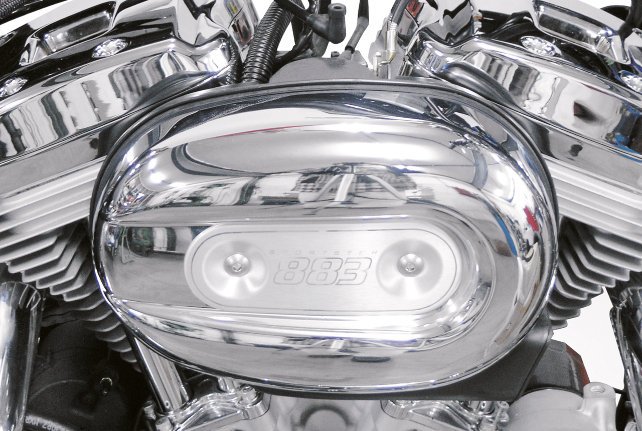 Zodiac Chrome Rocker Covers for 2004-2022 Sportster – Engine