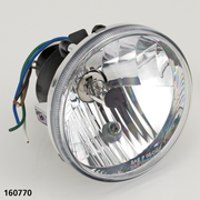 Zodiac E-Approved 4 1/2" Headlight Unit – Electric & Light