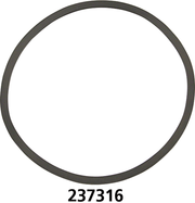 S&S Cycle Gaskets for S&S 2-PIECE Nose Cone Covers – Gasket & Seals