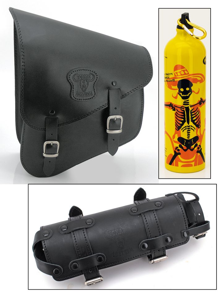 Texas Leather Softail Swing Arm Bags – Luggage