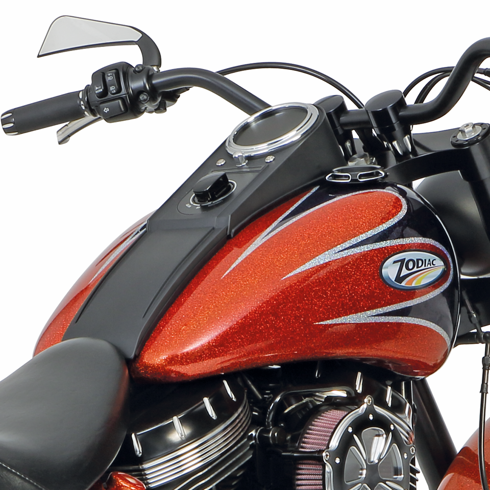 Zodiac Custom Style Tanks with Dash Mount for Twin Cam Softail – Gas- & Oil Tank