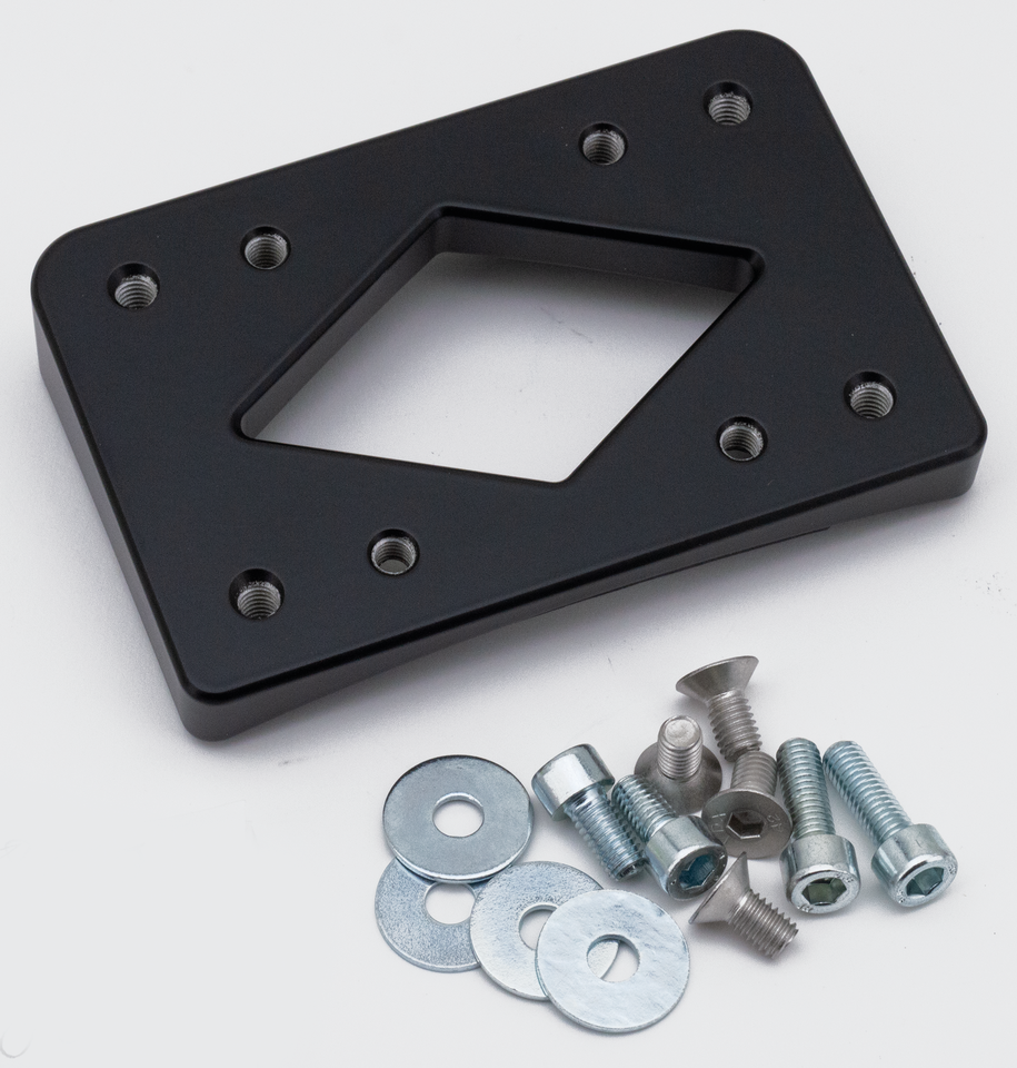 DMP Wedged Rear Fender License Frame Mount – Electric & Light