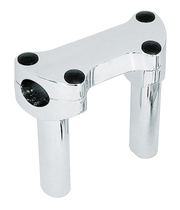 Zodiac Chrome Handlebar Riser and Clamp Sets