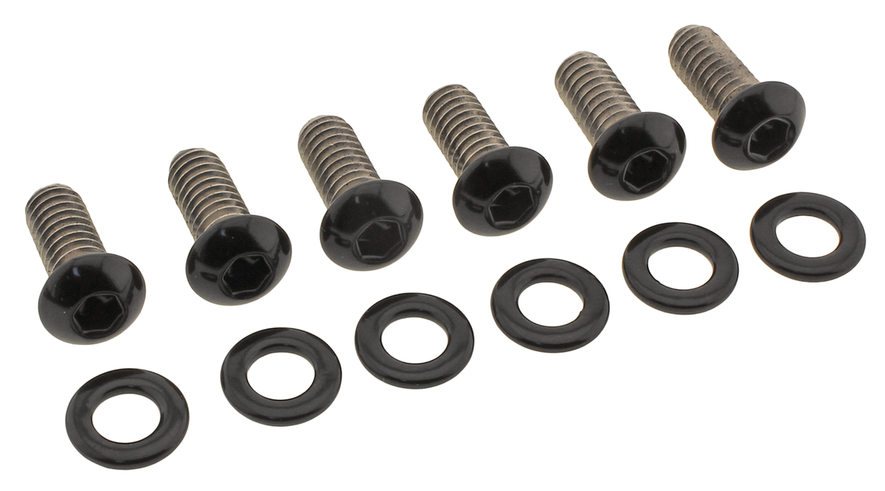 Screws4Bikes Black Stainless Steel Derby Cover Screws – Primary & Clutch