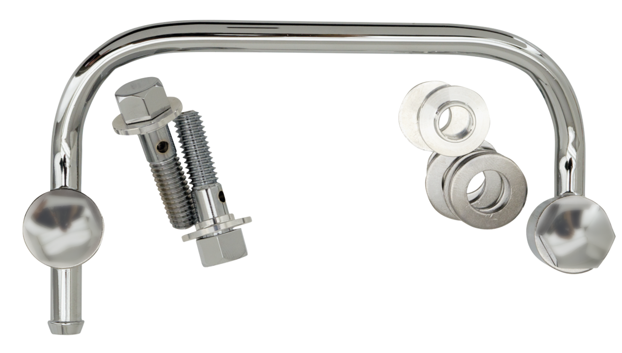 Zodiac Chrome Thru-The-Head Breather Tubes – Intake