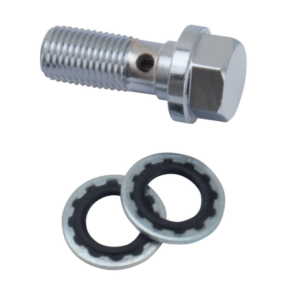 Zodiac Chrome Banjo Bolts and Washers – Control Cables & Hydraulic Lines