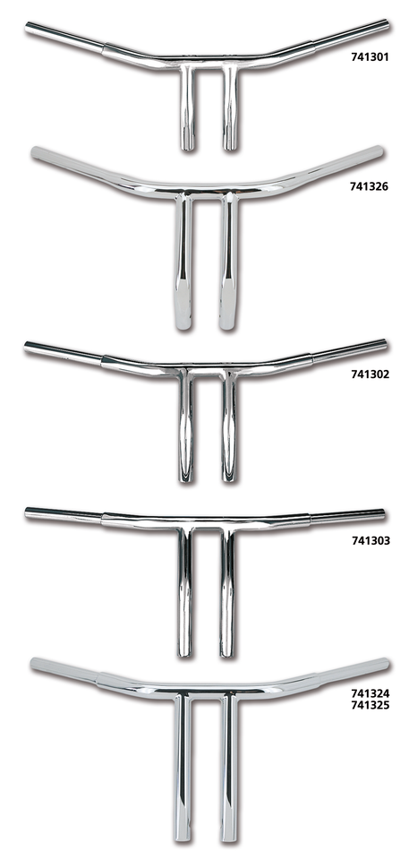 Zodiac American Made 1 1/4” Diameter Phat T-Bar Handlebars