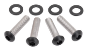 Screws4Bikes Black Stainless Steel Brake and Clutch Control Mount Kit for Sportster – Handlebar