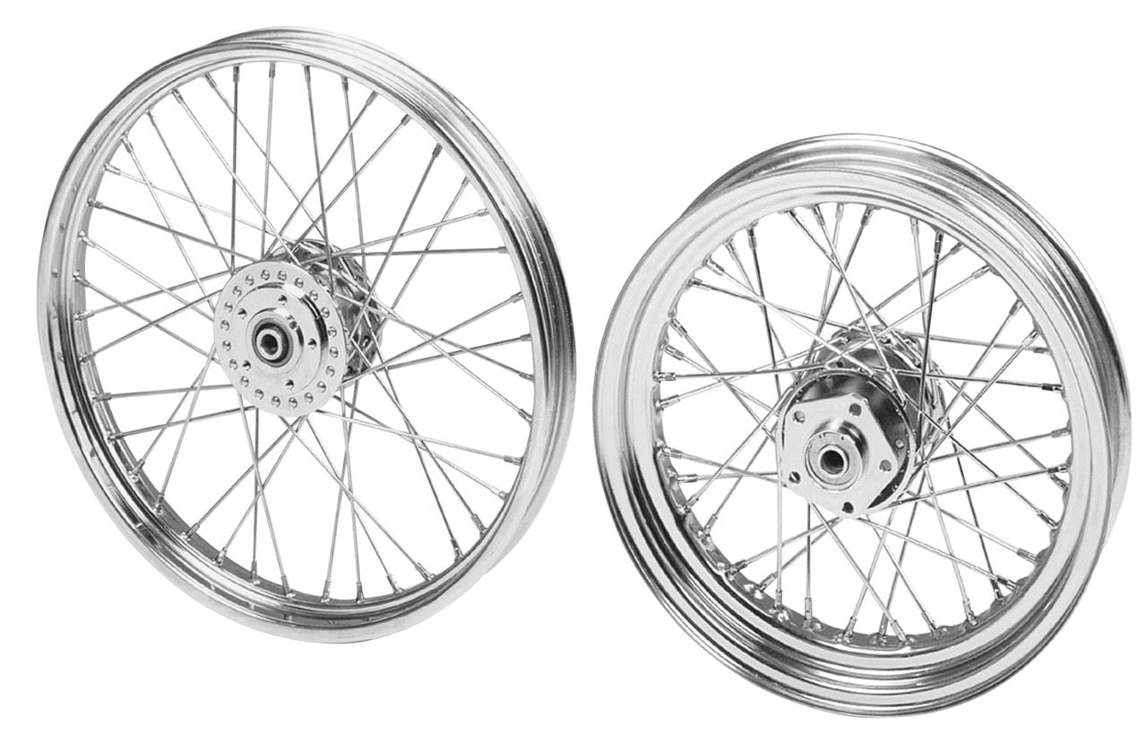 Zodiac 40-SPOKE Wheels for XL Sportster 2000 to Present – Wheel & Tire