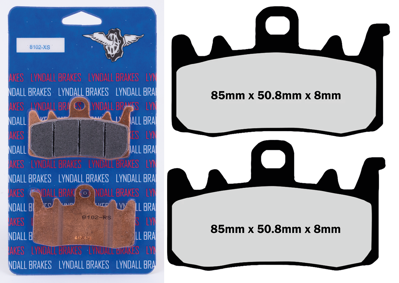 Lyndall Brake Pad Sets, Front