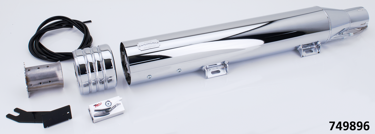 Mcj Adjustable Mufflers for Milwaukee Eight Softail – Exhaust