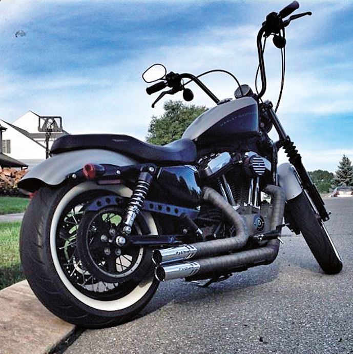 Burly Narrow Ape Hangers for One Inch Diameter Risers – Handlebar