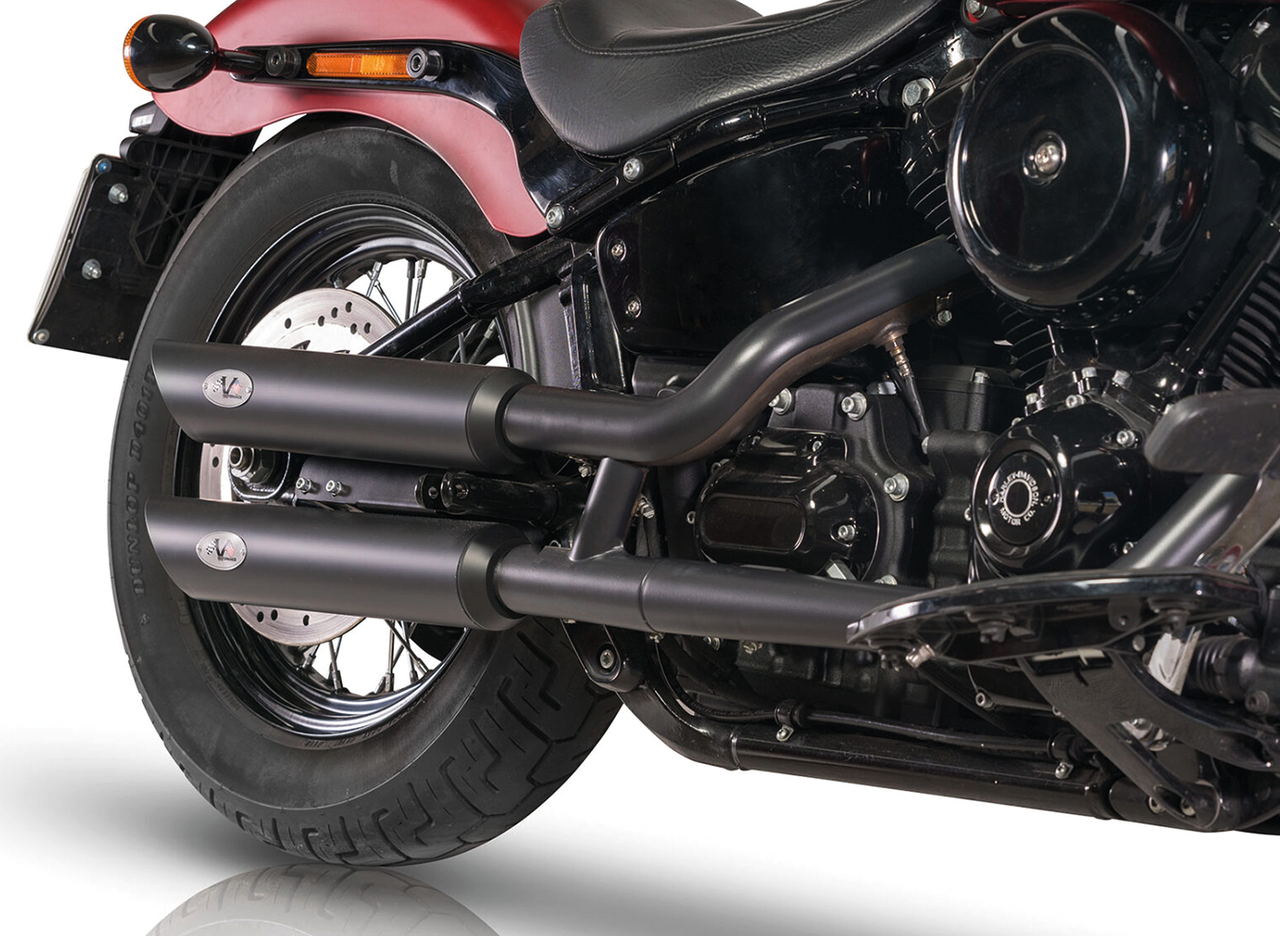 V-Performance Slip-On Mufflers for Milwaukee Eight Softail – Exhaust