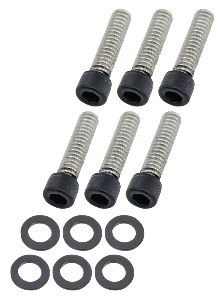 Screws4Bikes Black Stainless Steel Transmission Top Cover Screws