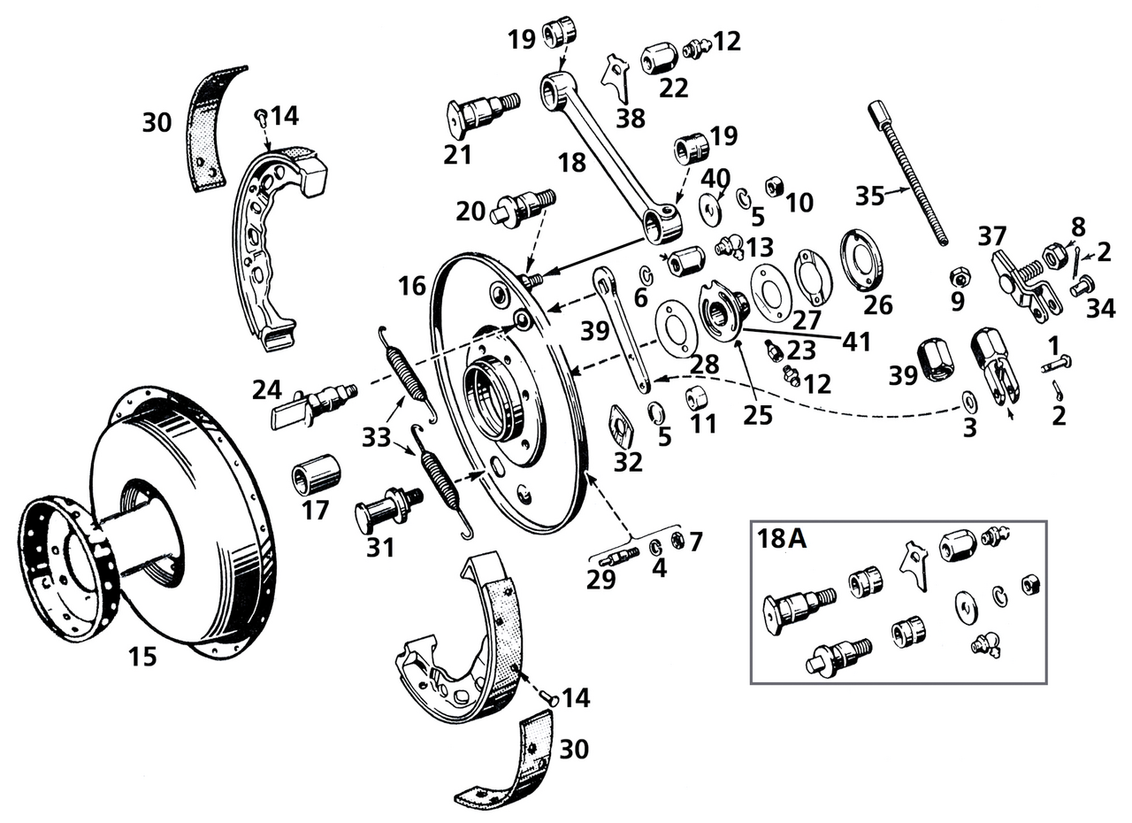 Samwel Supplies Front Brake 45CI Models