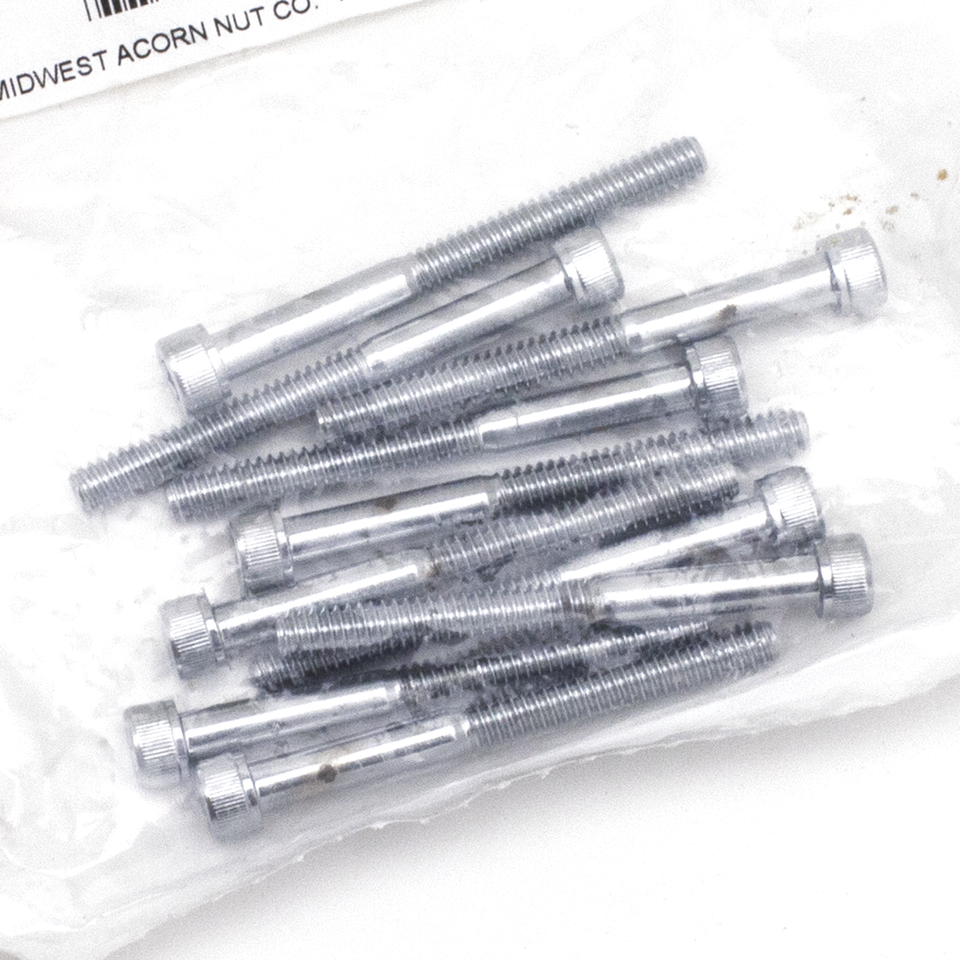 Midwest Acorn Nut Company Chrome Plated Allen Head Screws Assortment – Hardware