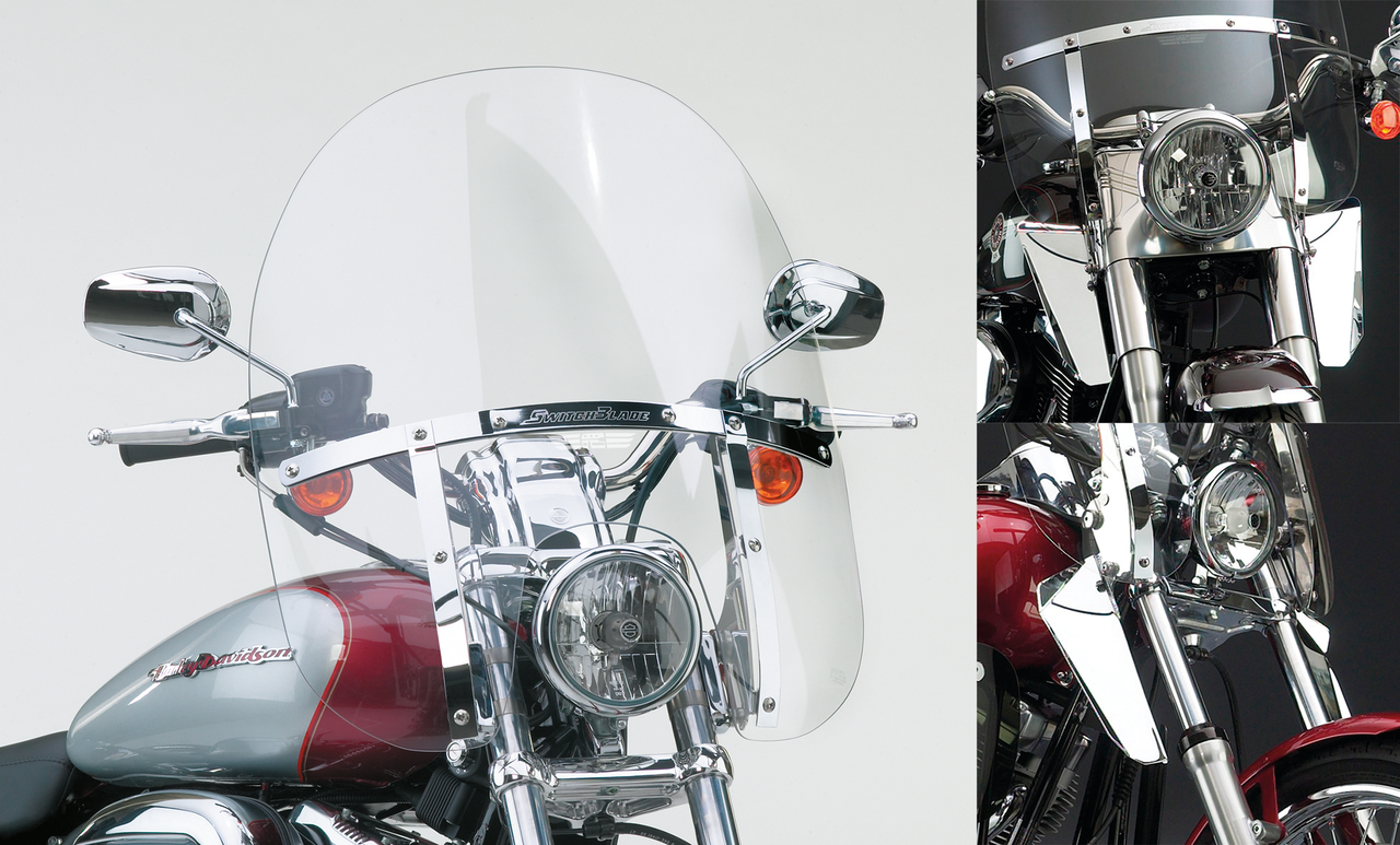 National Cycle Switchblade 2-UP Quick-Release Windshields