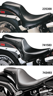 Le Pera 2-UP Silhouette for Softail – Seat