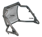 Zodiac Ton Pels Signature Series Curved Right Side Drive Swingarm Kits for Softail – Frame & Rear Suspension