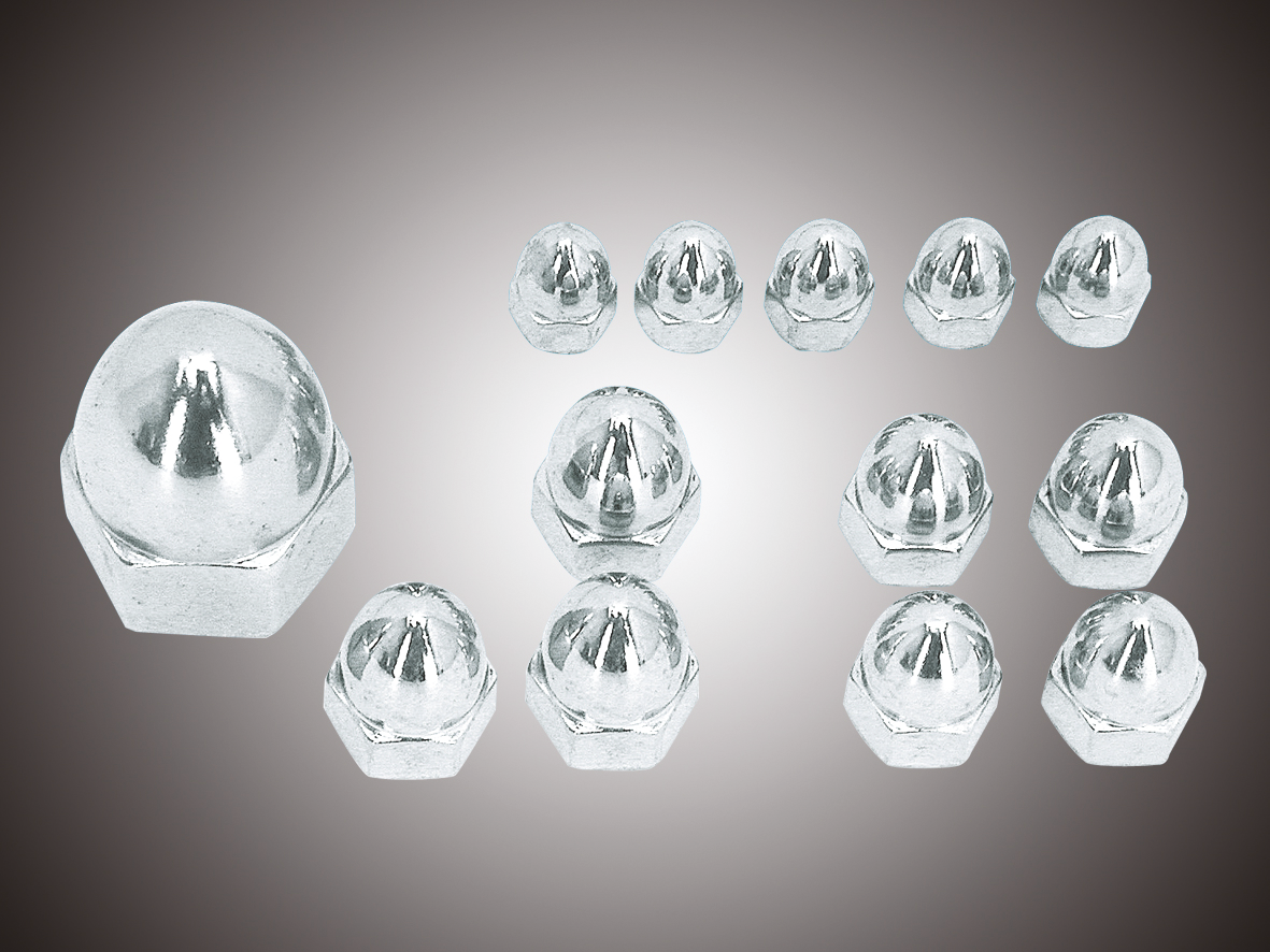 Midwest Acorn Nut Company Show-Chrome Acorn Style Nuts – Hardware