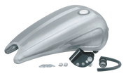 Zodiac One Piece 2" Stretched Steel Tank with Indents for Sportster – Gas- & Oil Tank